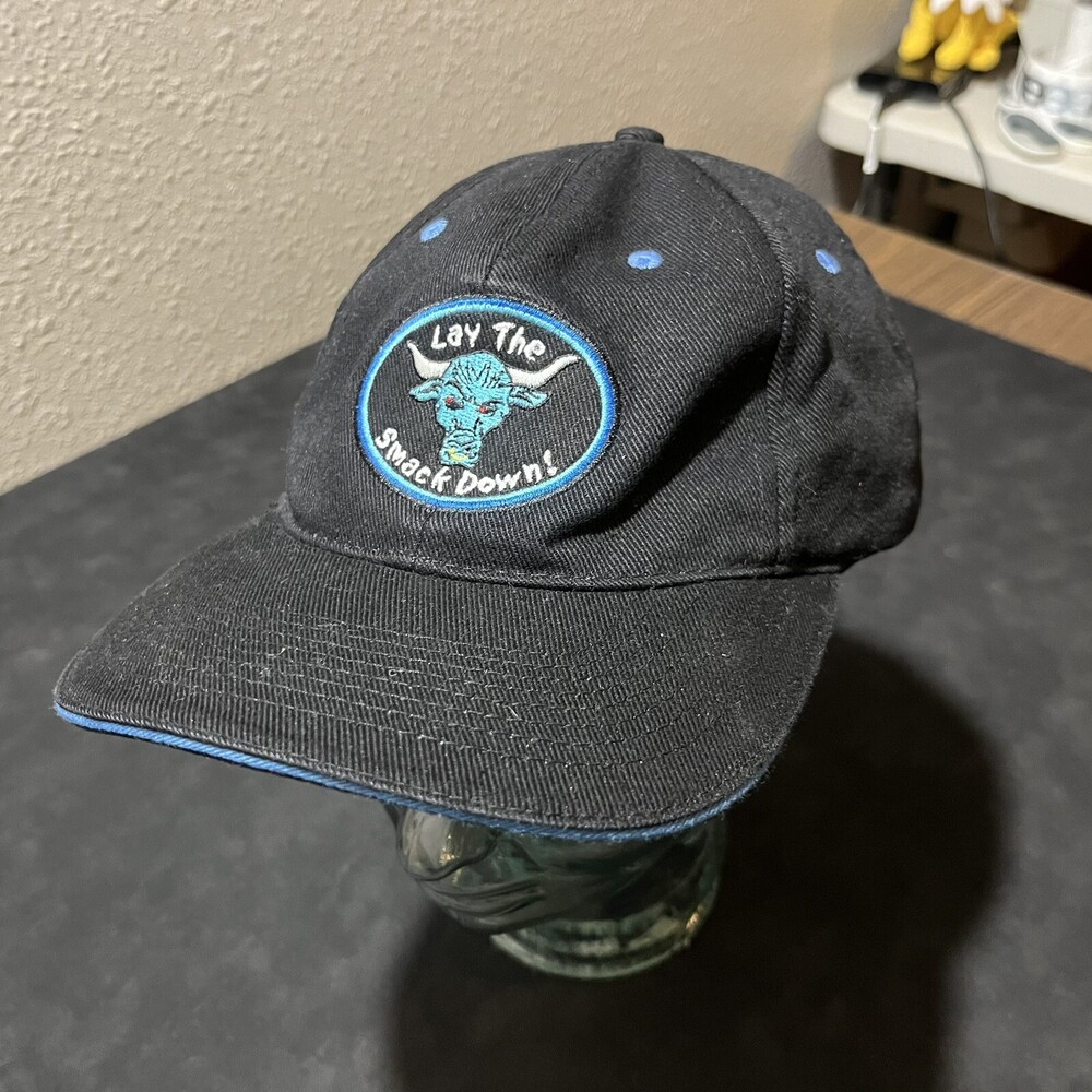 Vintage WWF The Rock Snapback Hat Team Bring It There Is No Tomorrow Wrestling